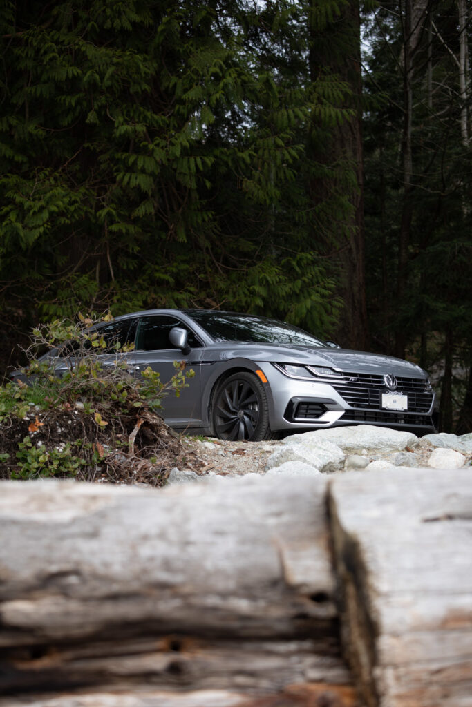 New VW Arteon on Vancouver Island, Photo by Alex Lau