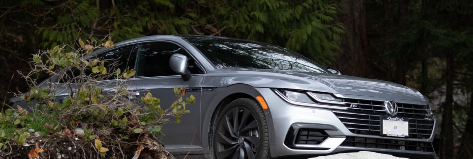 New VW Arteon on Vancouver Island, Photo by Alex Lau