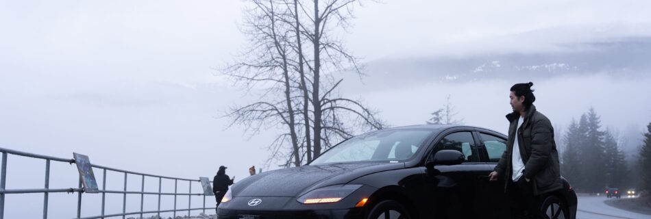 2024 hyundai ioniq in whistler