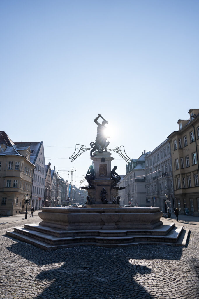 Maximilian Street in Augsburg, Photo by Alex Lau