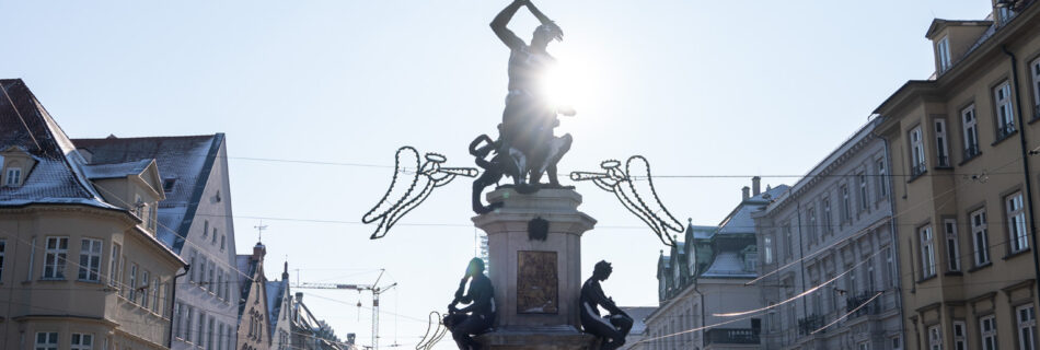 Maximilianstraße Statue Photo by Alex Lau