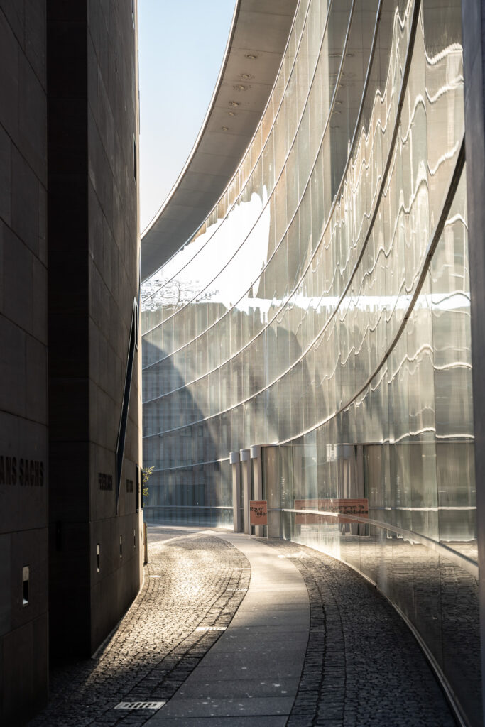 Glass Fascade in Nuremberg, Photo by Alex Lau