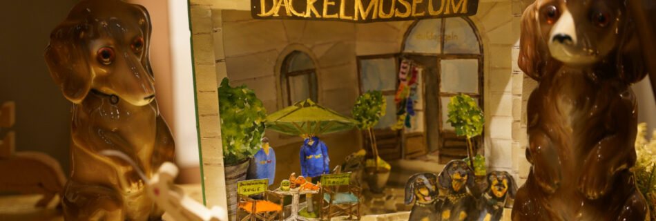 A mini Dackelmuseum within the Dackelmuseum, photo by Alex Lau