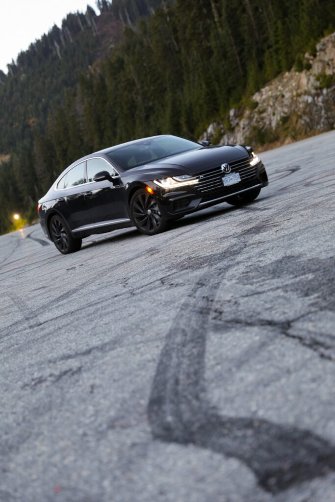 New VW Arteon on Grouse Mountain, Photo by Alex Lau