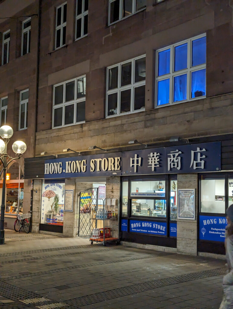 Hong Kong Store in Nuremberg, Photo by Alex Lau