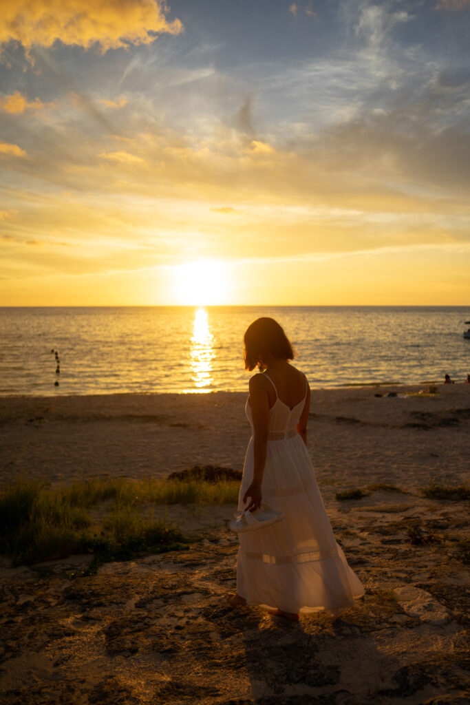 Sunset in Okinawa, photo by Alex Lau