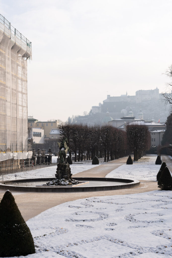 Mirabellgarten in Salzburg, Austria, photo by Alex Lau