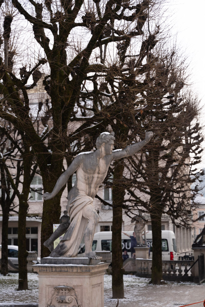 Mirabellgarten in Salzburg, Austria, photo by Alex Lau