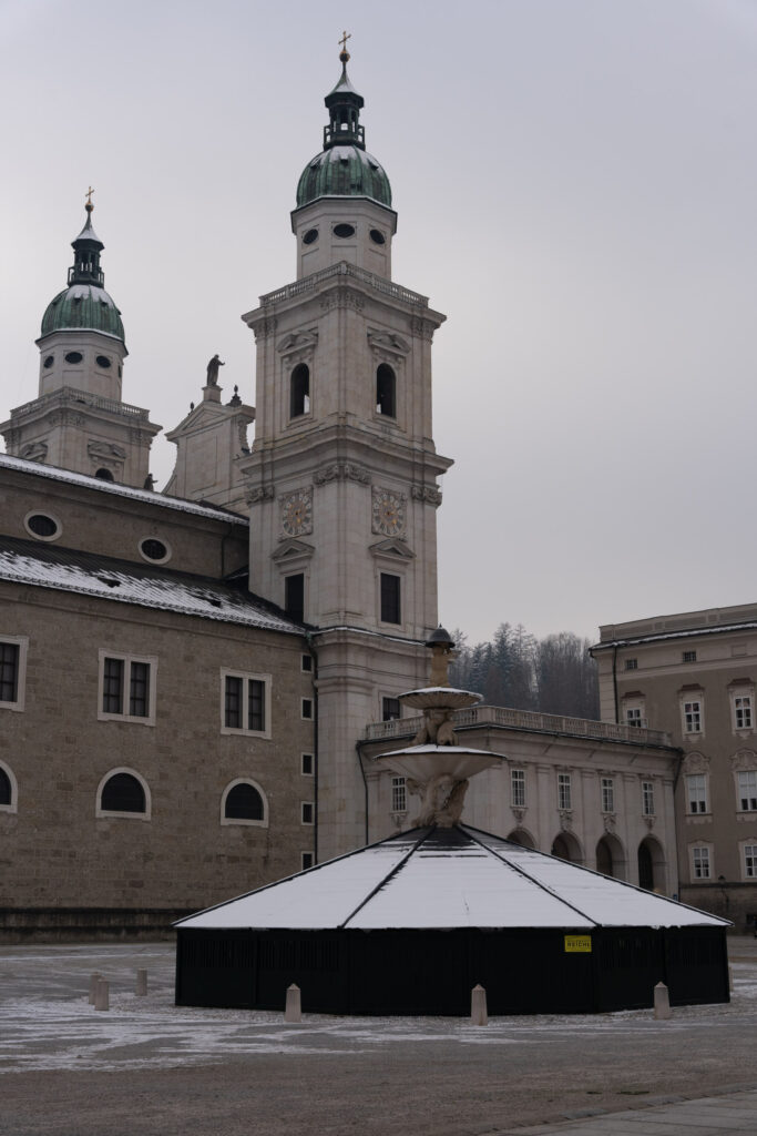 Fountain from Sound of Music, in Salzburg, Austria, photo by Alex Lau