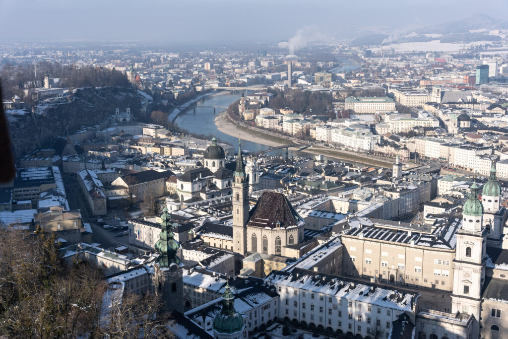 View from Fortress Hohensalzburg, Salzburg. Photo by Alex Lau.