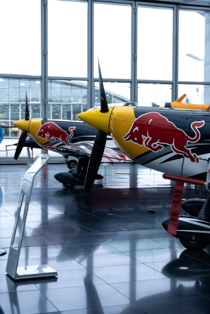 Red bull Hangar 7 in Salzburg, photo by Alex Lau