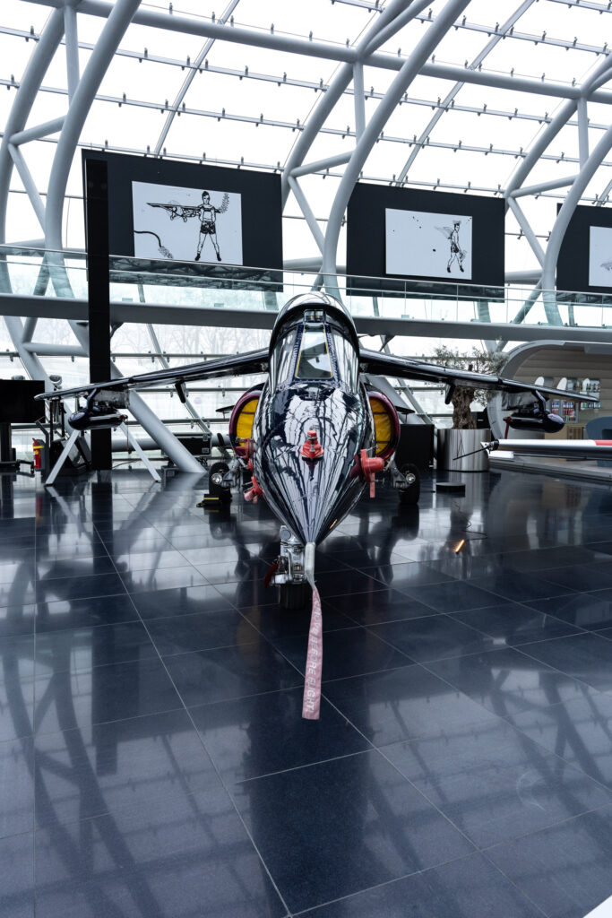 Red bull Hangar 7 in Salzburg, photo by Alex Lau