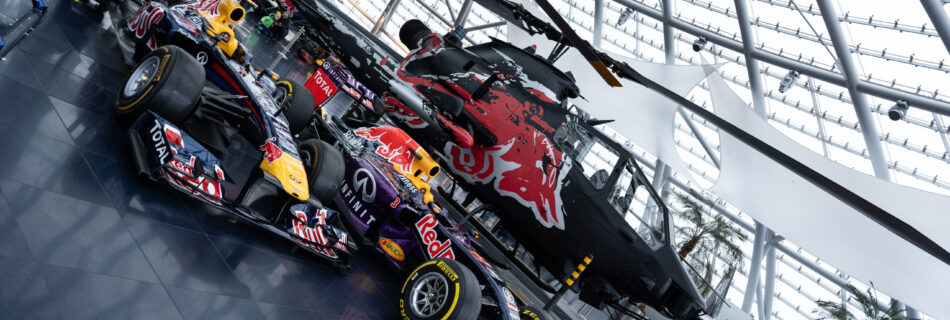 Inside Red Bull Hangar in Salzburg, Austria. Photo by Alex Lau.