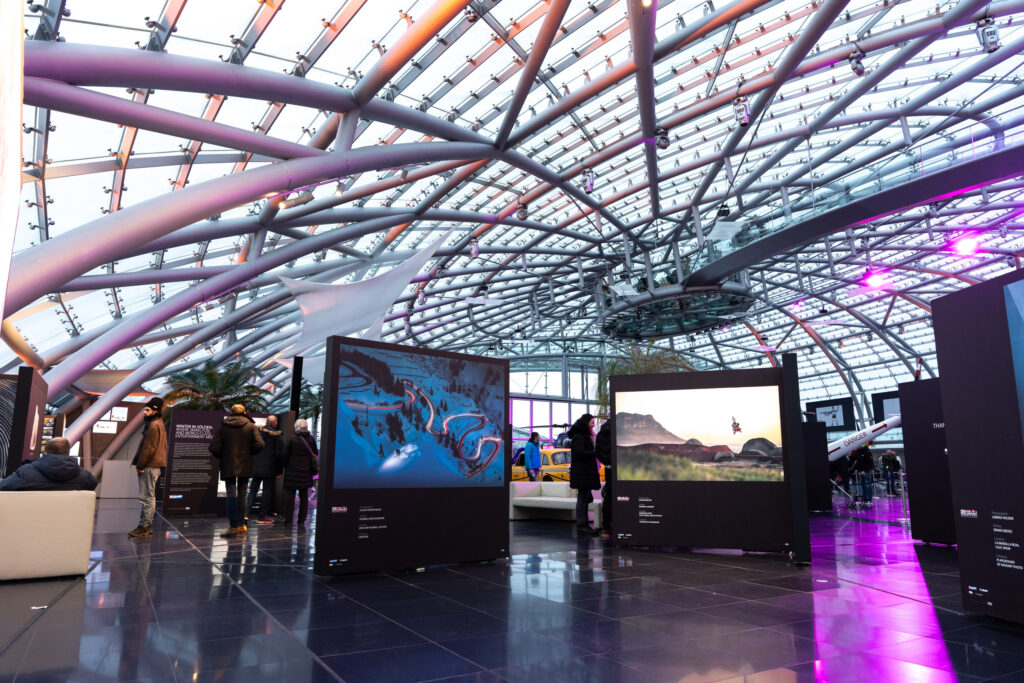 Red bull Hangar 7 in Salzburg, photo by Alex Lau