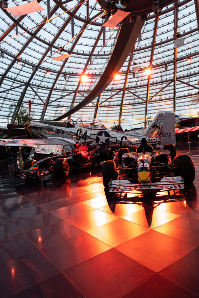 Red bull Hangar 7 in Salzburg, photo by Alex Lau