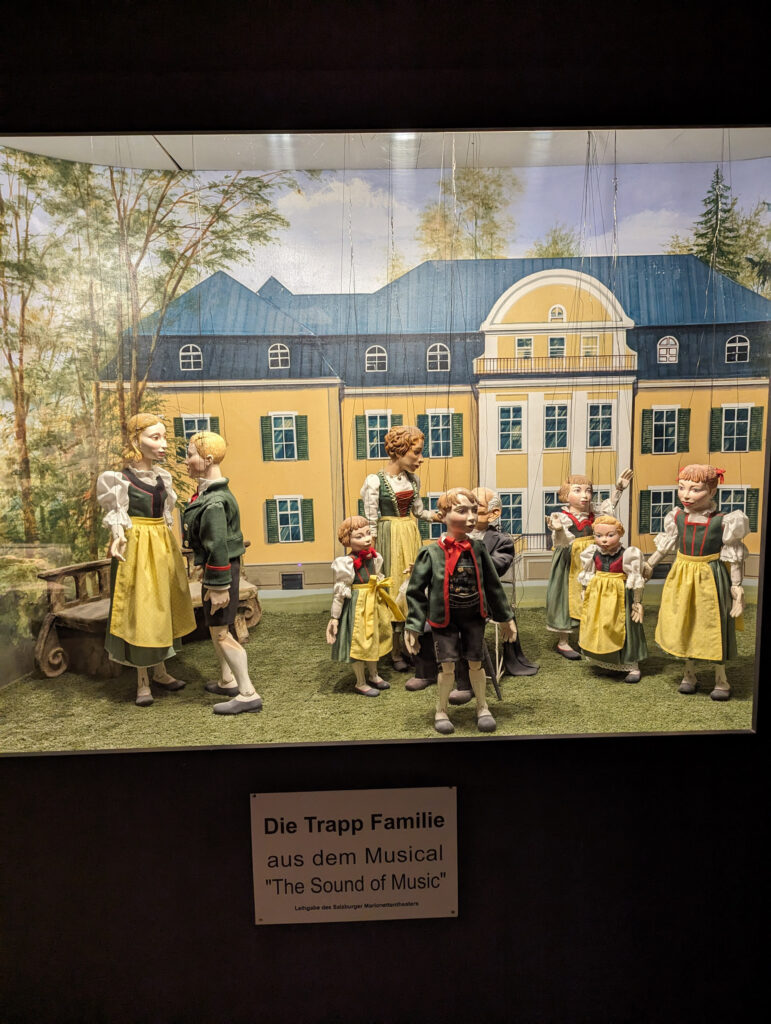 Von Trappe Family in Fortress Hohensalzburg, Salzburg. Photo by Alex Lau.