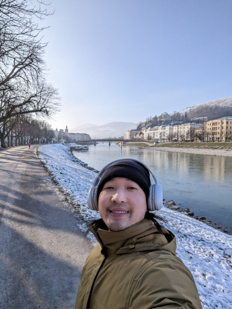 Salzach River in Salzburg. Photo by Alex Lau.