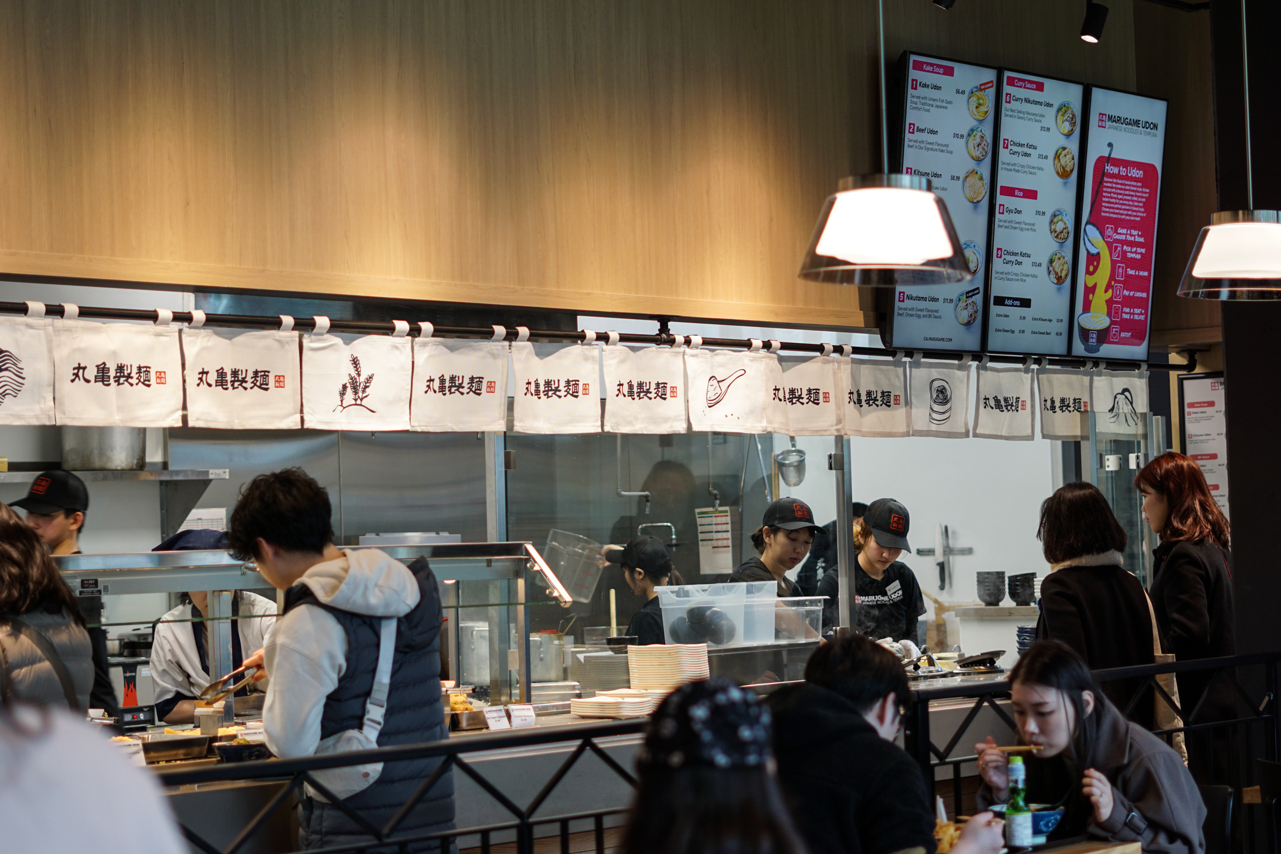 Marugame Udon in Vancouver, shot on A6000, photo by Alex Lau