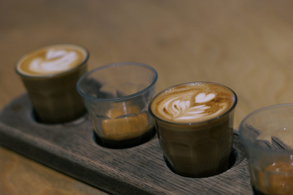 Espresso Tasters at Revolver Cafe, shot on A6000, photo by Alex Lau