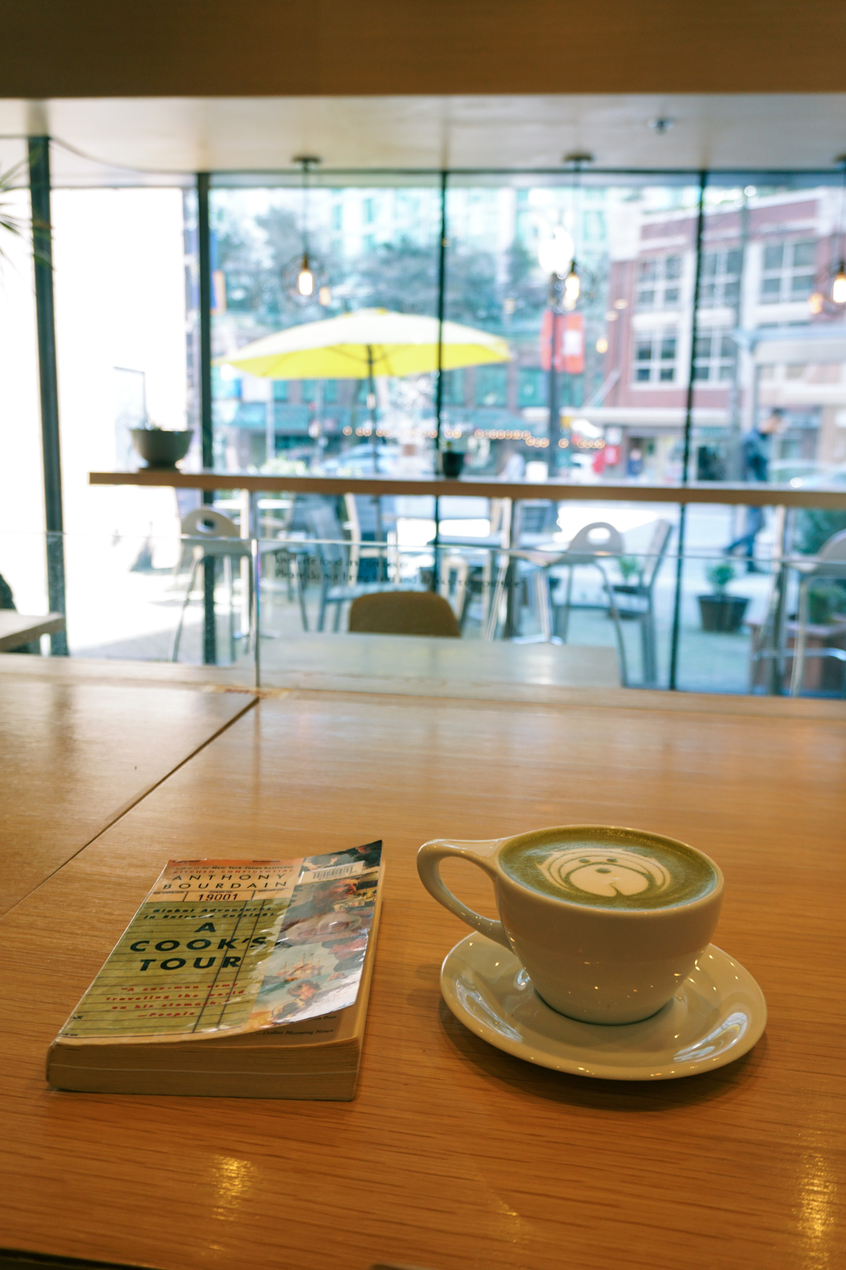 Matcha Latte at Lovelarte in Vancouver, shot on A6000, photo by Alex Lau