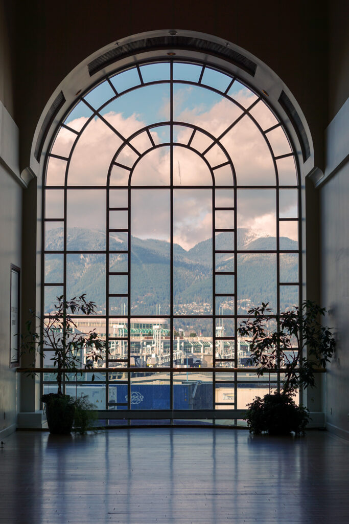 Waterfront Through Arch in Vancouver, shot on A6000, photo by Alex Lau