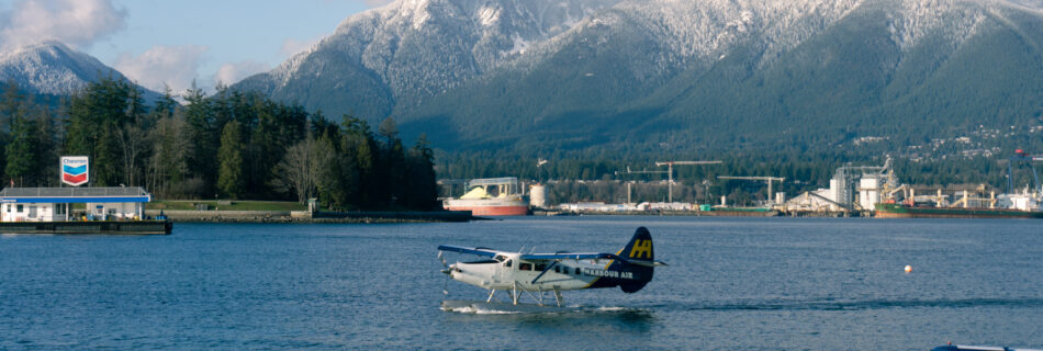 Harbour Airlines Planes in Vancouver, shot on A6000, photo by Alex Lau