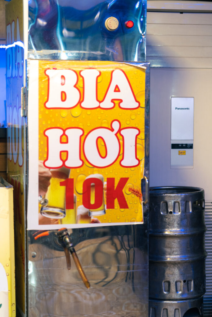 Bia Hoi Corner in Hanoi, shot on Sony A7C by Alex Lau