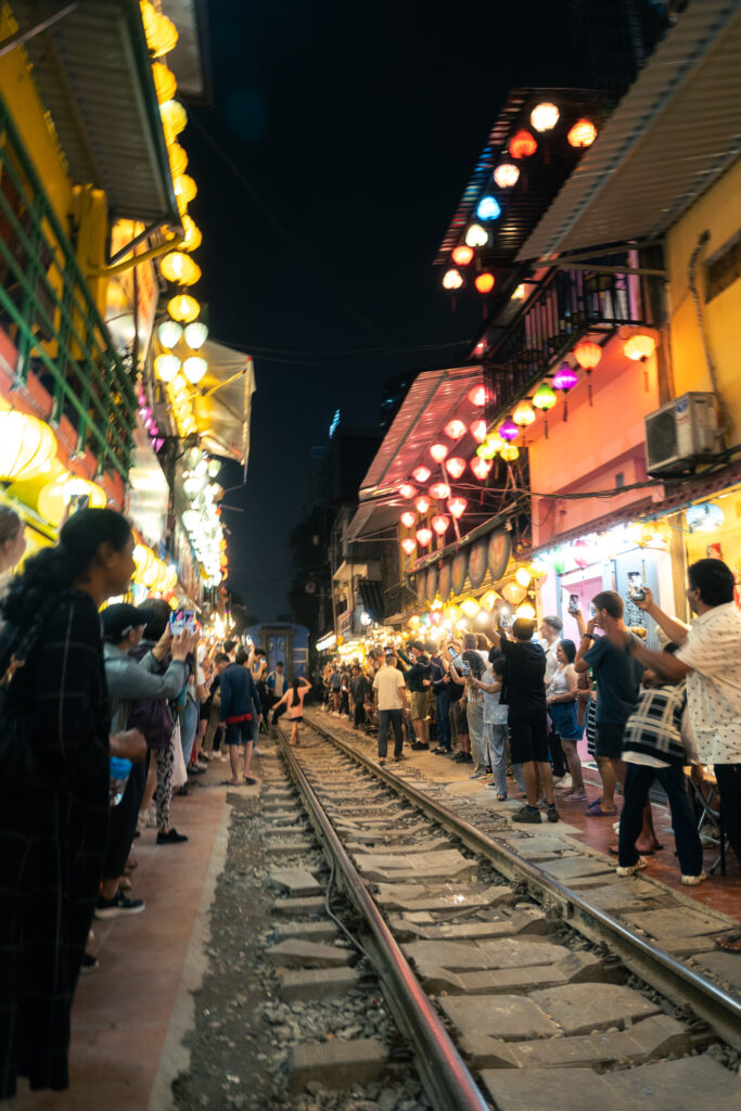 Train Street in Hanoi, photo by Alex Lau