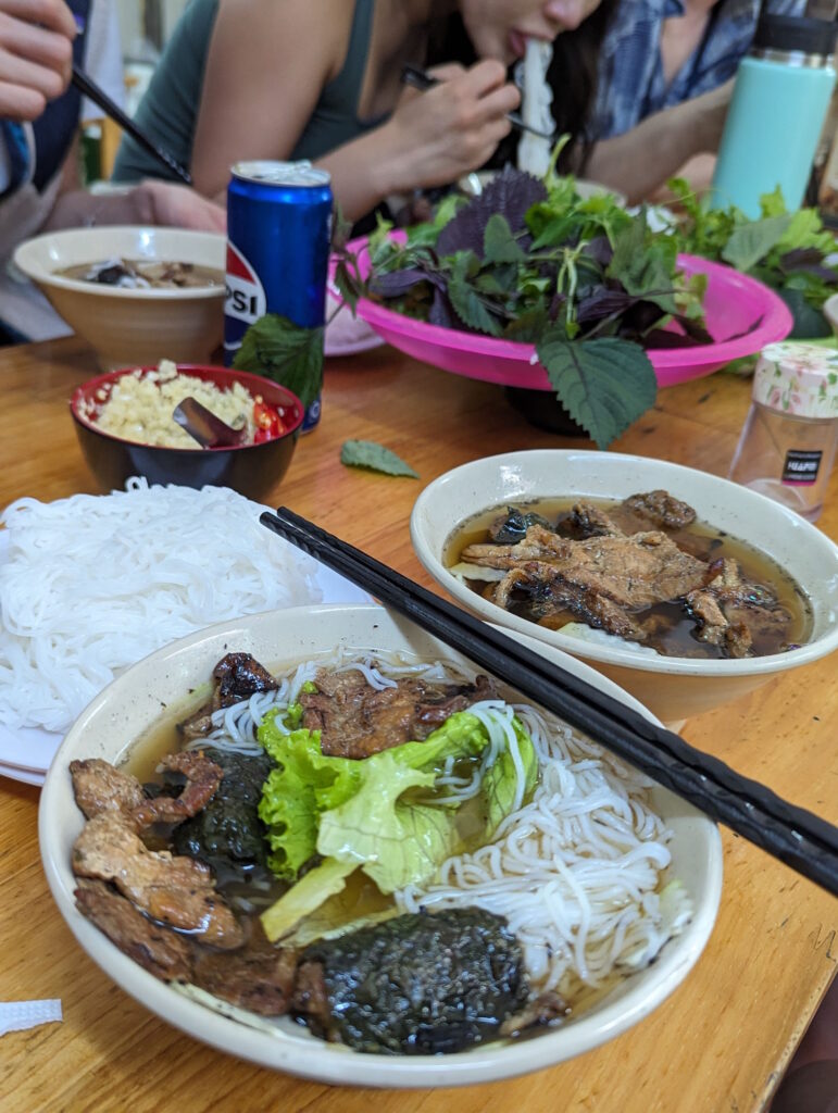 Bun Cha Dac Kim in Hanoi, photo by Alex Lau