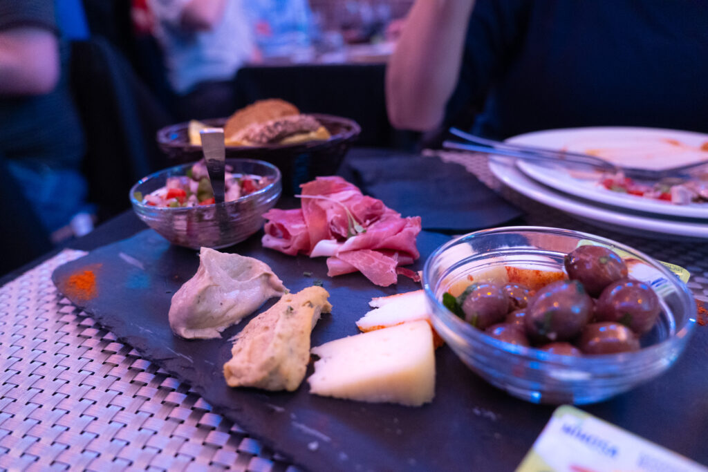 Sr Fado food in Lisbon Portugal, photo by Alex Lau