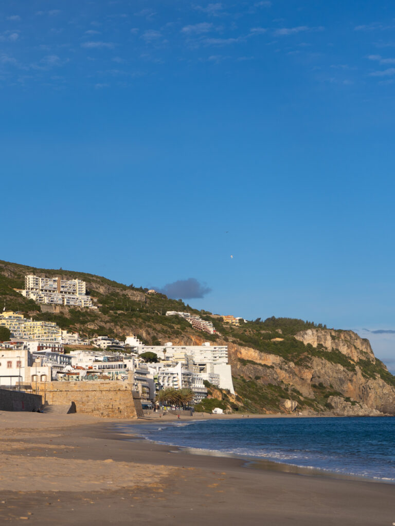 View from Ouro Beach in Sesimbra, Photo by Alex Lau