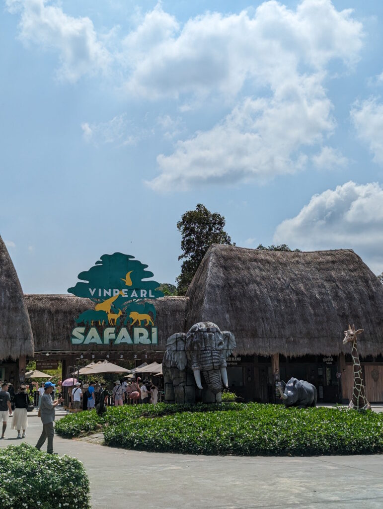 VinSafari entrance in Phu Quoc, Vietnam, shot by Alex Lau