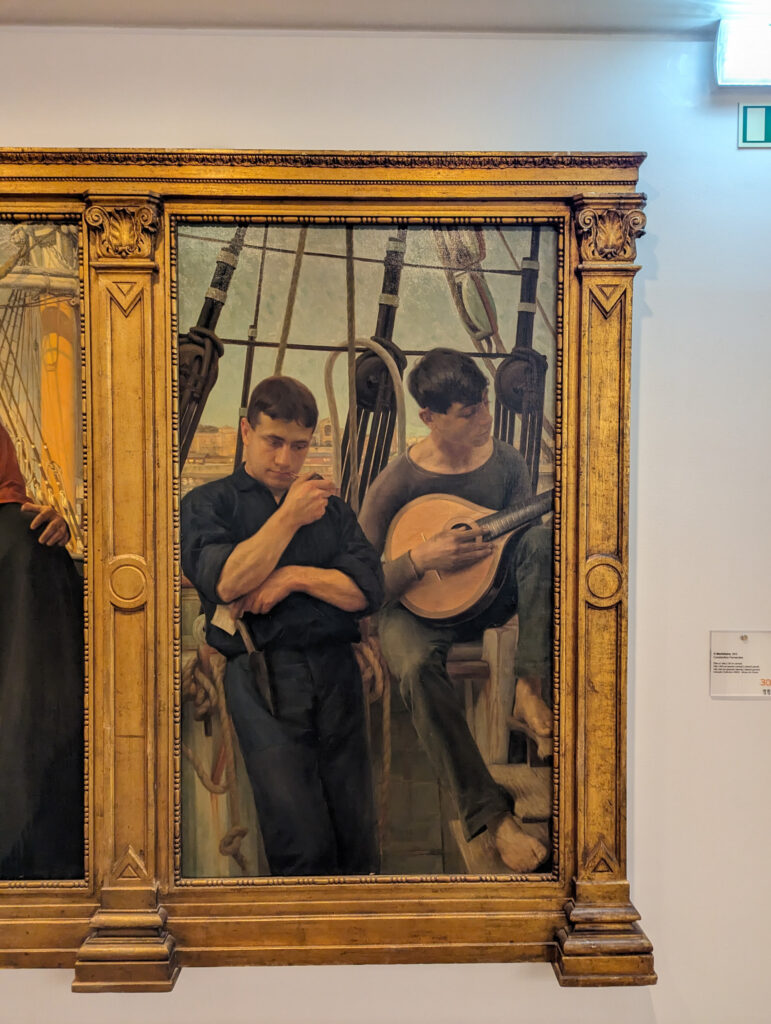 Fado Museum display in Alfama District of Lisbon, Portugal. Photo by Alex Lau.