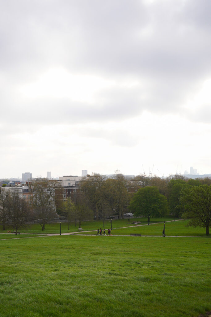 Primrose Hill near Camden, London. Photo by Alex Lau.