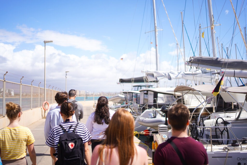 Walk to the Palma Bay Boat Tour and Snorkel in Spain by Sa Calma Boats, photo by Alex Lau