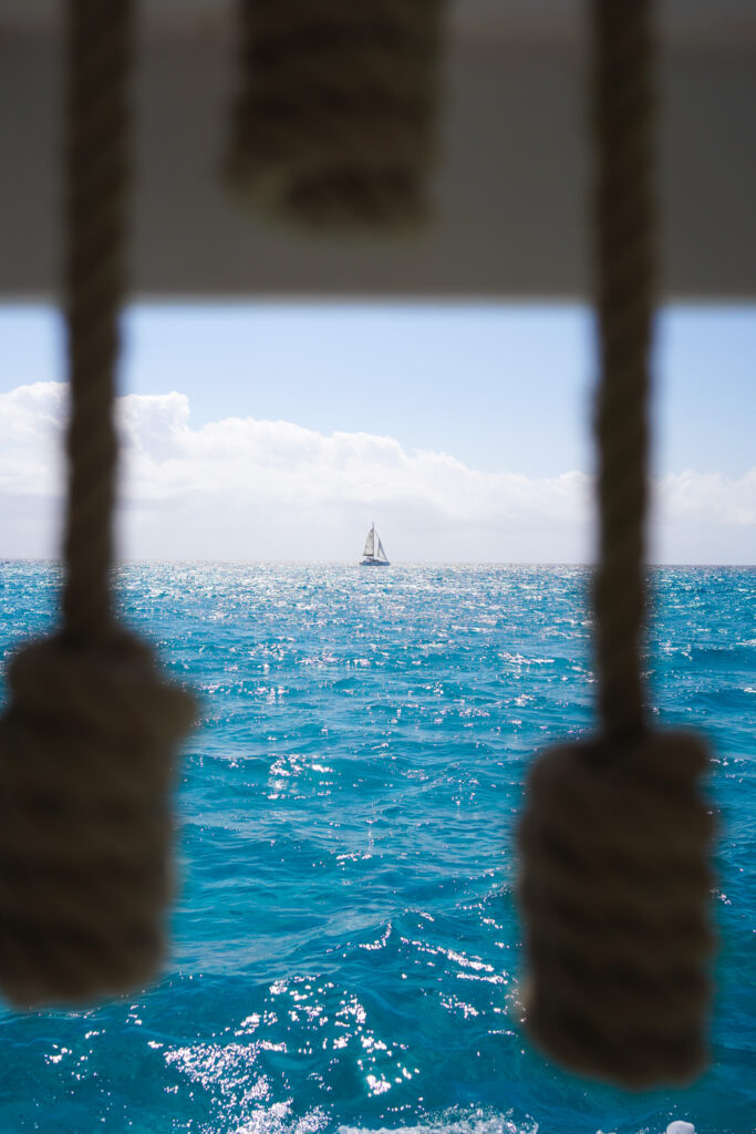 The view from Palma Bay Boat Tour and Snorkel in Spain by Sa Calma Boats, photo by Alex Lau