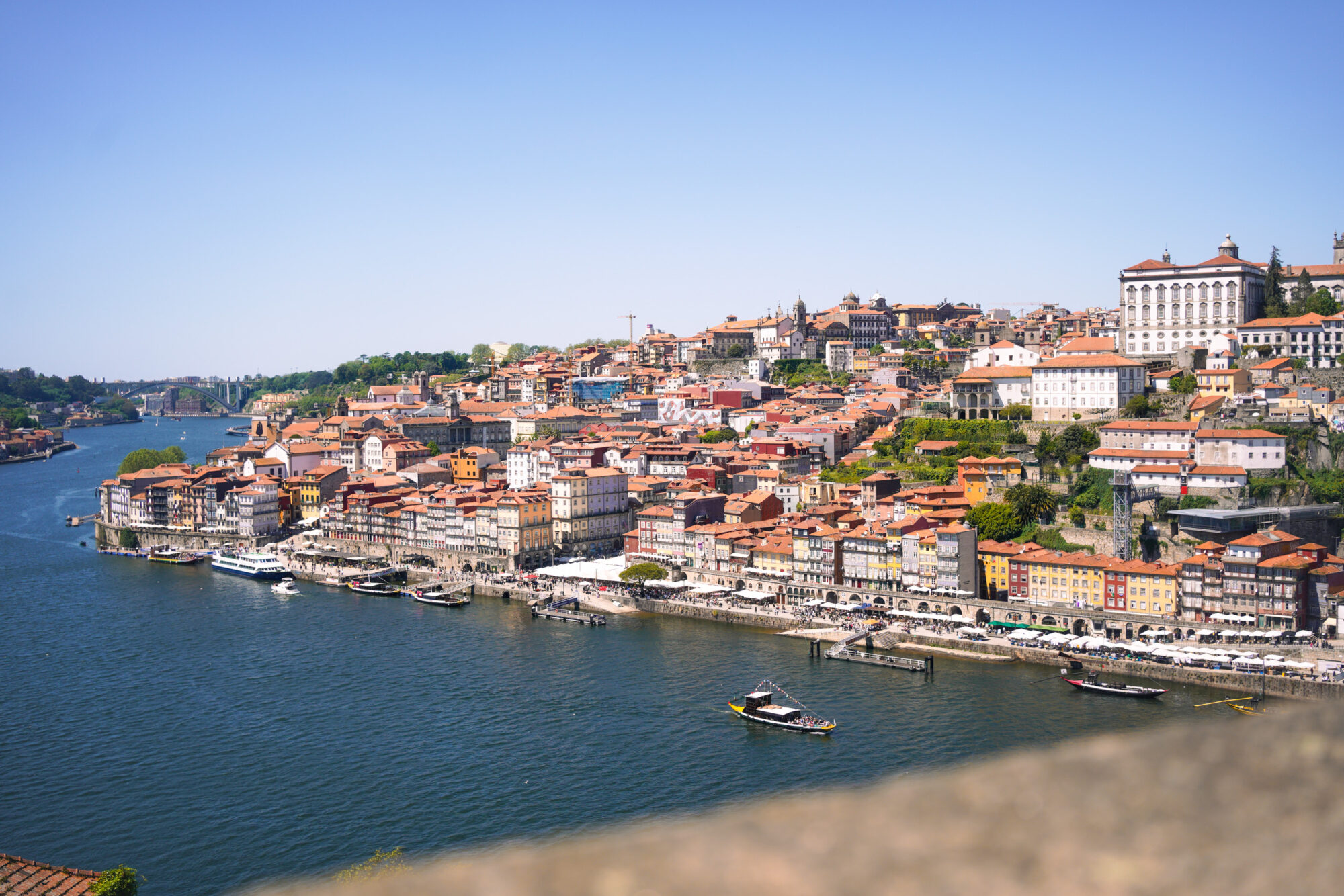 View of Porto from Porto Bridge, photo by Alex Lau