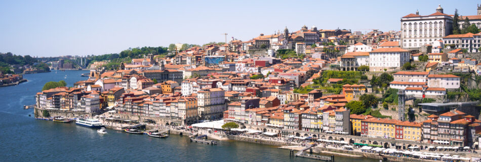 View of Porto from Porto Bridge, photo by Alex Lau