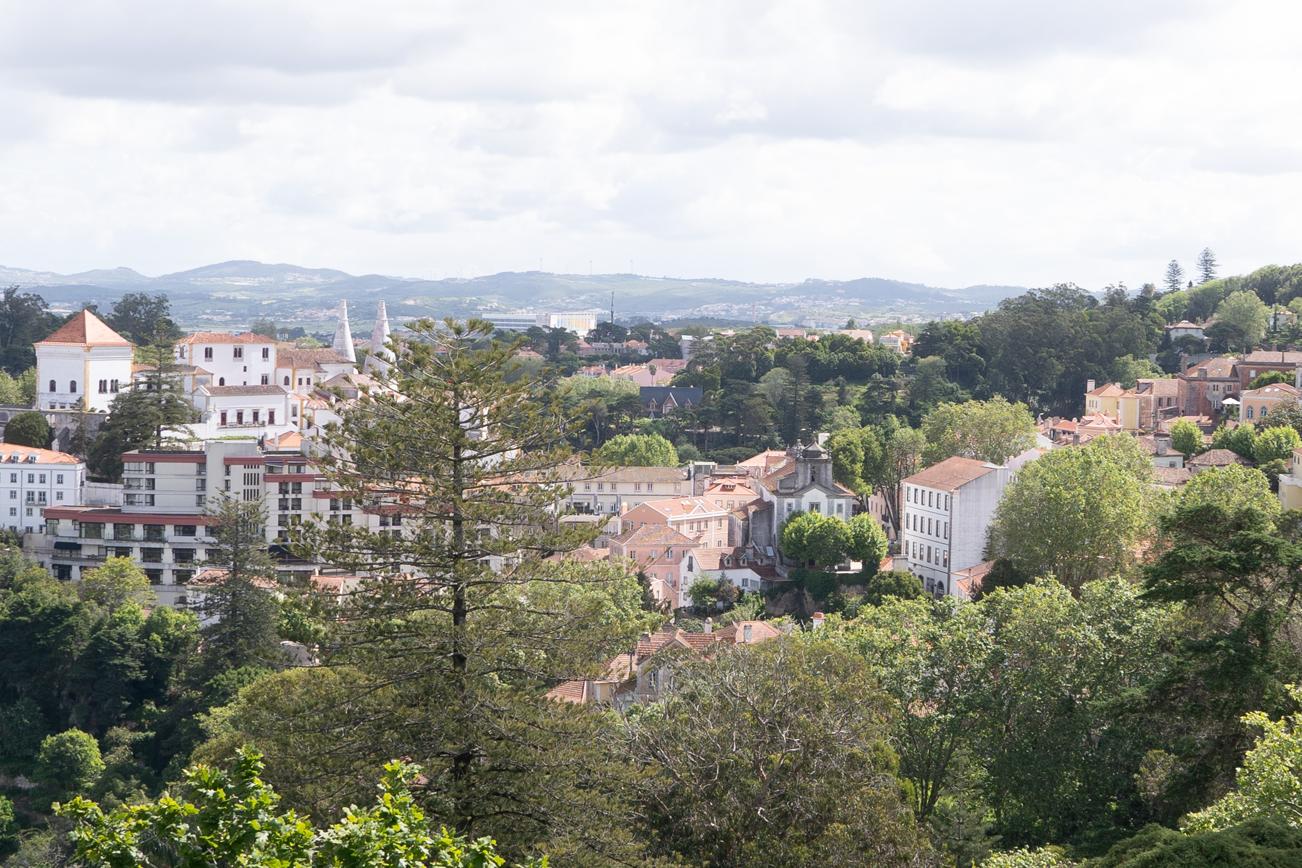 View from Sintra Castle, photo by Alex Lau (cropped)