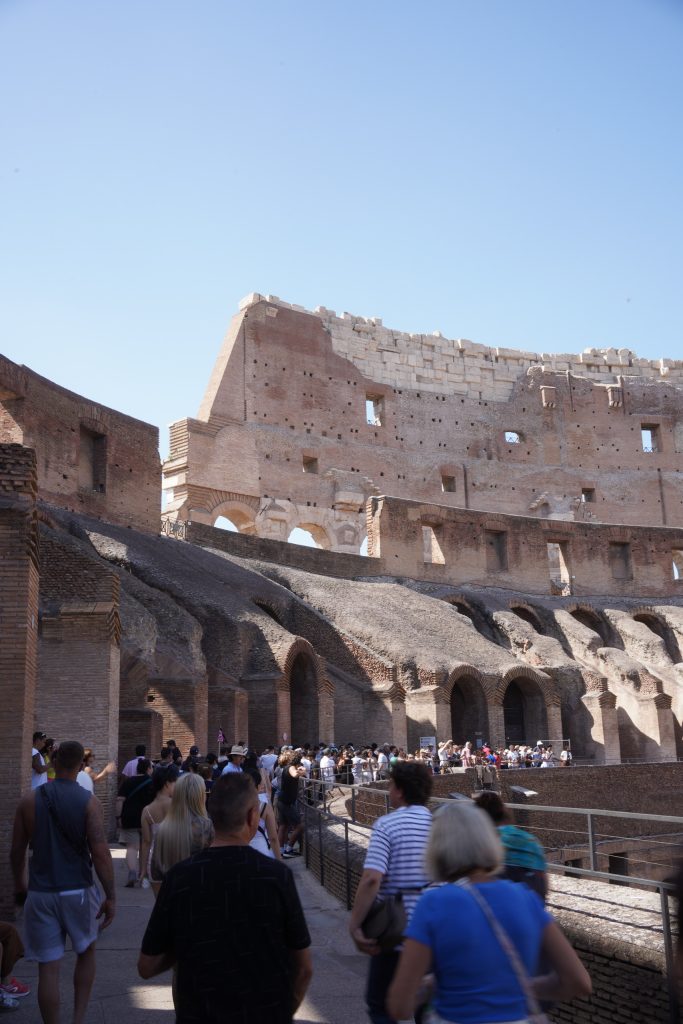 Colosseum on a Sunday Rome photo by Alex Lau