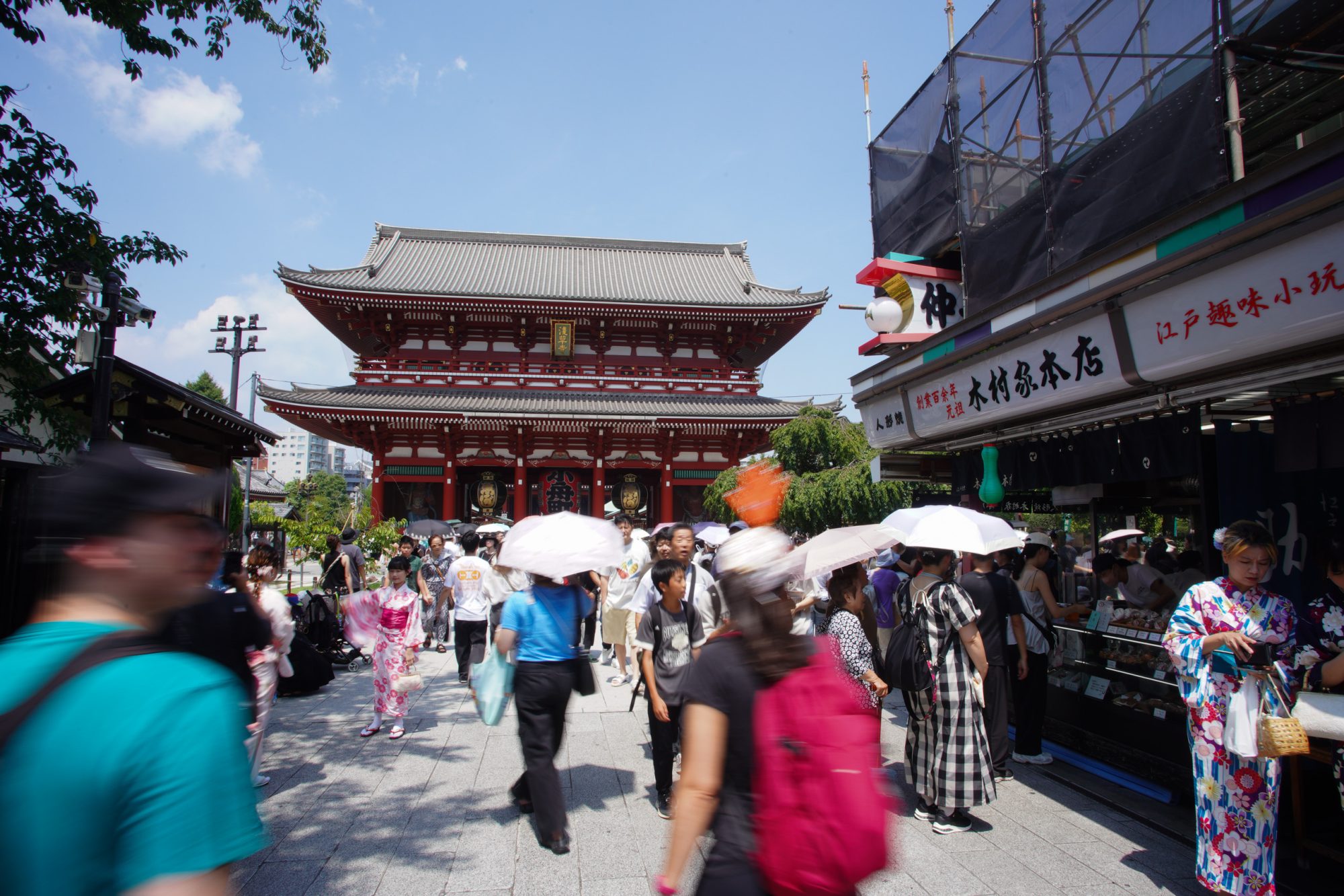 Asakusa in Tokyo, photo by Alex Lau